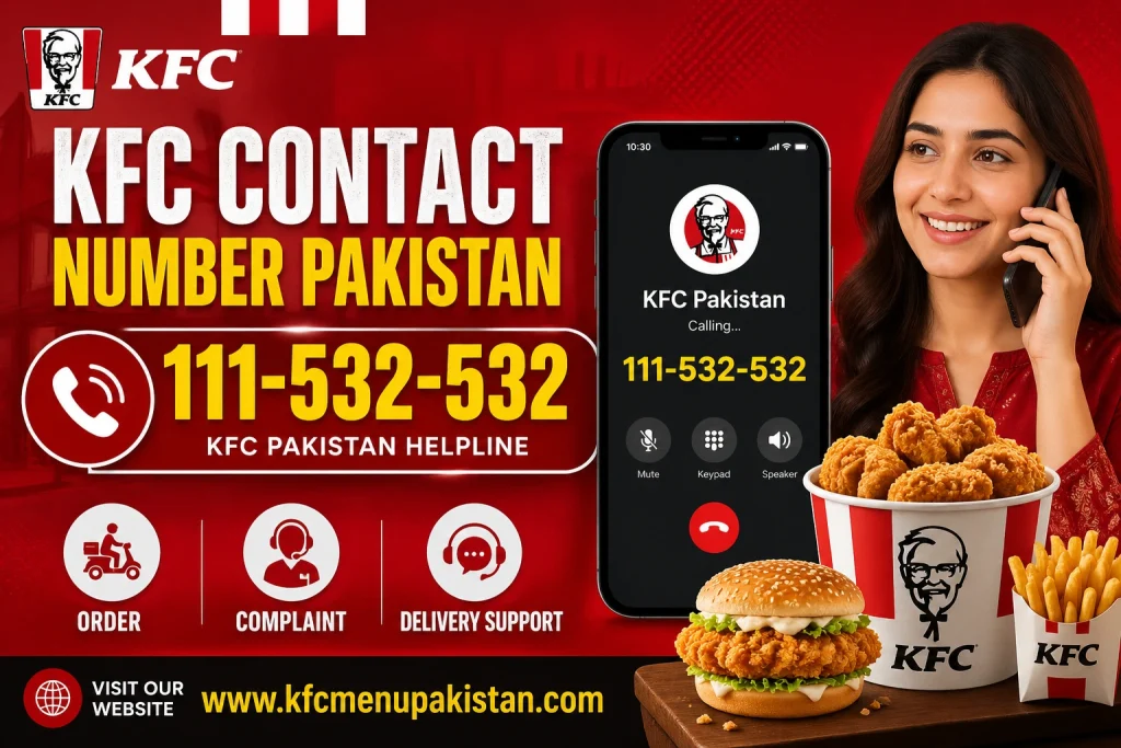 Kfc Contact Number​ Pakistan